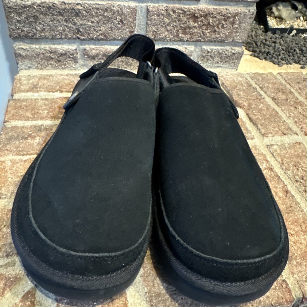 UGG Goldencoast Clog Men's Size 11 Sandal Black Suede M/1142172 #648 - Picture 10 of 16